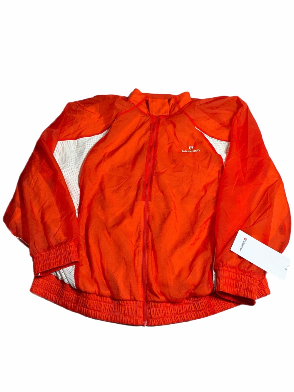 NWT Lululemon License To Train Textured Jacket (Cherry Ember/Light Ivory) Size L